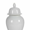 thumbnail image 2 of Medium Ceramic Ginger Jar, White, 2 of 4