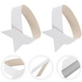 thumbnail image 3 of Collier de Chemise Fixation Carton Blanc 100 Pcs 16.3X1.2X0.1In, 3 of 4