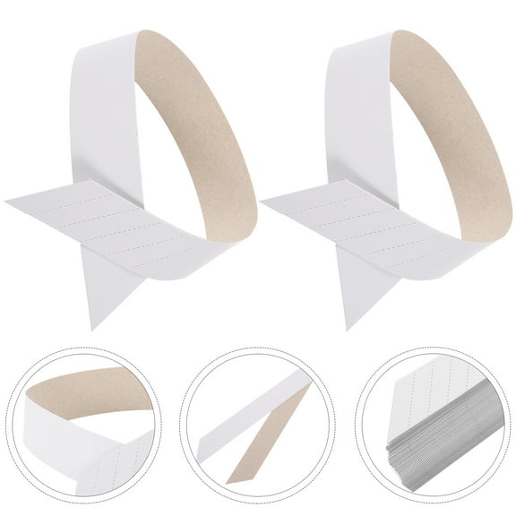 OUNONA 100pcs Men Shirt Blouse Collar Supports Paper Collar Stays Shirts Collars Fixing Supports