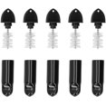 thumbnail image 1 of Veeki 5Pcs Brosse de Robinet de Bière, Robinet de Bière Nettoyage Brosse Bec de Robinet Kit de Brosse avec 5Pcs Robinet de Bière de Projet Bouchon de Robinet de Bière de Projet, 1 of 5