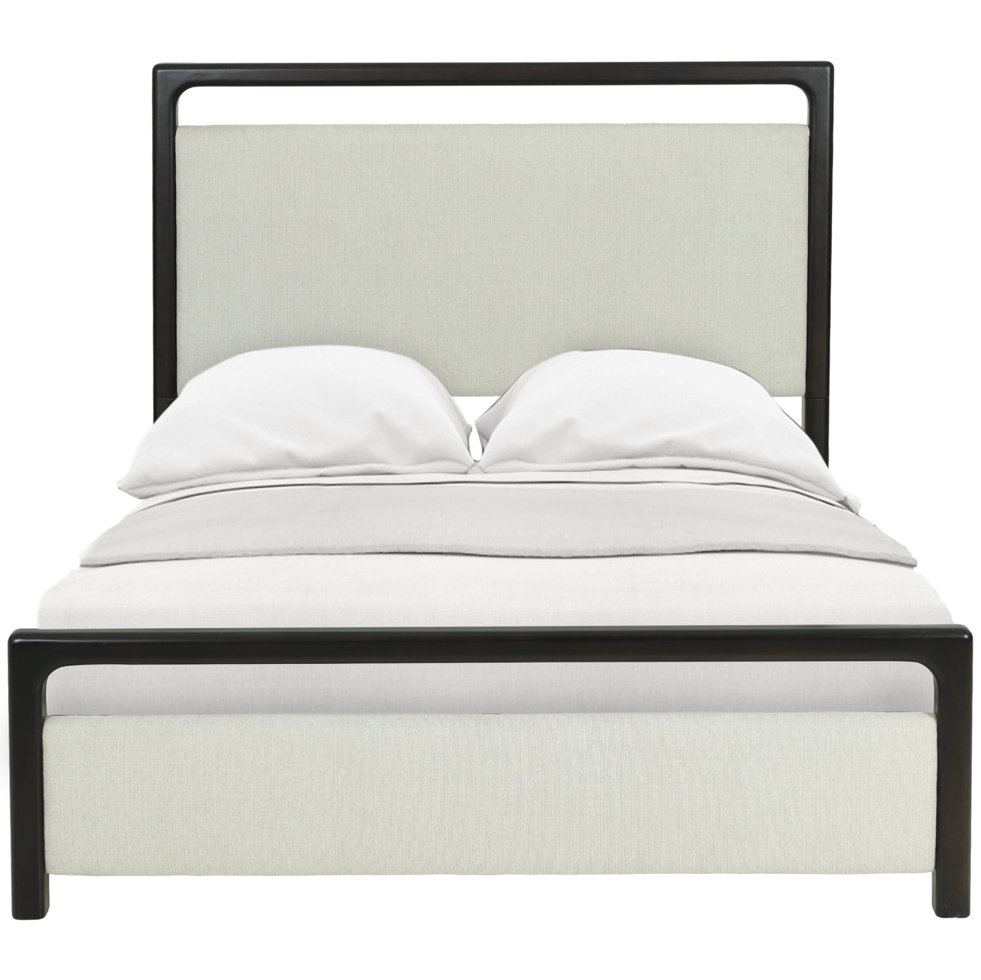 Steve Silver Sigmund Cream Upholstered King Bed Frame