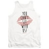 Trevco PAR709-TK-1 Mean Girls & You Cant Sit with US-Adult Tank Top, White - Small