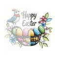 thumbnail image 5 of HongHeng Clearance Under $2.00 Easter Bunny Stained Glass Round Suncatcher, 5 of 9
