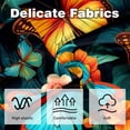 thumbnail image 3 of Flower Butterfly Set - Decorative Pillows Covers, Velvet Throw Pillow Cases with Unique Patterns for Home Decor, 16x16, 18x18, 20x20 Inches, 2 Pack - Great for Various Occasions., 3 of 6