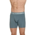 thumbnail image 1 of Jockey Sport Men's Silver Microfiber 7.5" Boxer Brief, 1 of 5