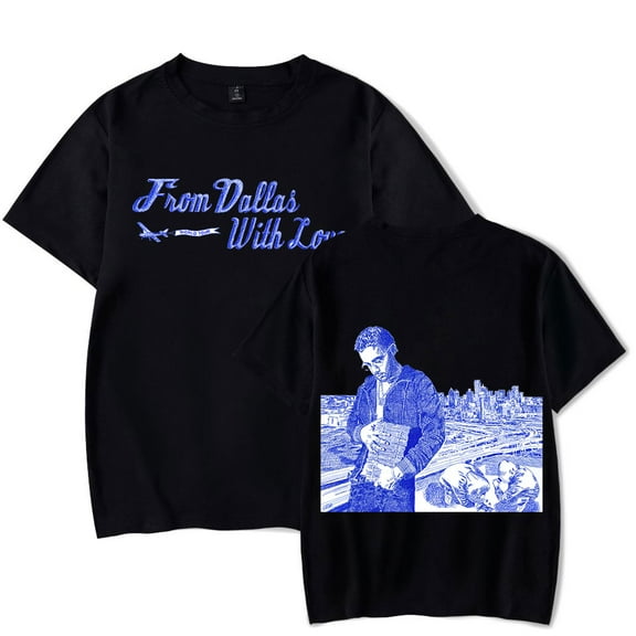 Bashfortheworld From Dallas With Love Tour T-Shirt 2024 Concert Women Men Fashion Short Sleeve