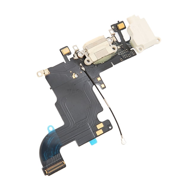 Cable flexible para conector de base de carga profesional compatible con iPhone 6S, color blanco