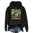 thumbnail image 3 of First Of All Im A Delight Hoodie, First Of All Im A Delight Sweatshirt, 3 of 7