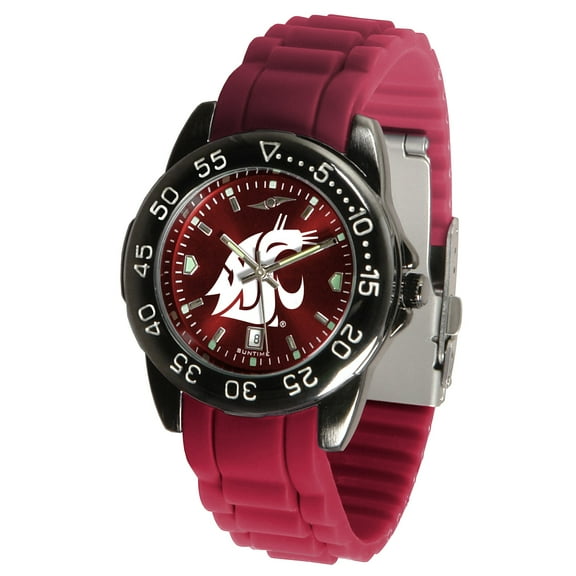 Crimson Washington State Cougars FantomSport AC AnoChrome Watch