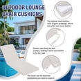 thumbnail image 5 of Deep Seat Patio Cushions 72x21x3in, 6-Pack Waterproof Lounge Chair Pads, Fade Resistant for Balcony Lawn Furniture, 5 of 8