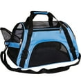 thumbnail image 3 of Pet Carrier Soft-Sided Carriers for Cat Carriers Dog Carrier for Small Medium Cats Dogs Puppies Pet Carrier Airline Approved up to 15 Lbs Cat Dog Pet Travel Carrier (Medium, Blue), 3 of 6