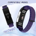 thumbnail image 4 of Vodtian Sports Nylon Band for Charge 2, Solo Loop Stitched Nylon Replacement Strap, Skin-Friendly Soft Wristband for Charge 2 Men Women, 4 of 8