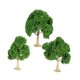 thumbnail image 1 of 3x Árboles en miniatura para paisaje Modelo de árboles Mini árbol de paisaje Árboles en miniatura para árbol verde, 1 of 9