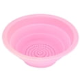 thumbnail image 3 of Colador De Alimentos, Cesta De Drenaje De Herramientas De Cocina Plegable De Silicona, Para Accesorio De Cocina De Cocina Fyydes Rosa, 3 of 8
