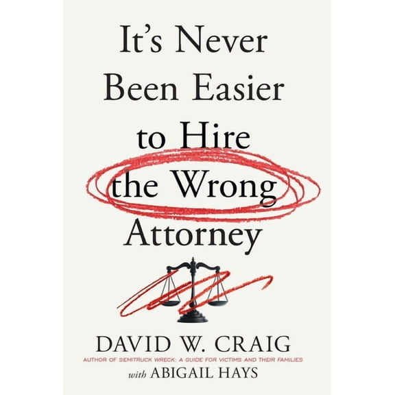 It's Never Been Easier to Hire the Wrong Attorney, (Hardcover)