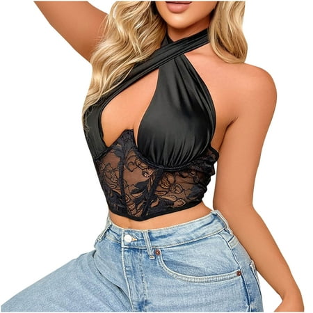 

uublik Valentines lingerie top for women sexy naughty plus size exotic