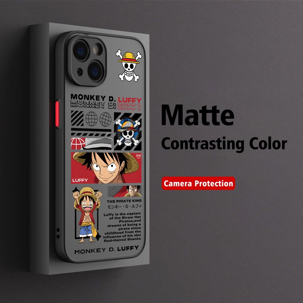 Anime Luffy Zoro Pieces Ones Phone Case For iPhone 16 15 14 13 12