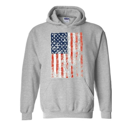 Unisex American Flag Vintage Hoodie Sweatshirt