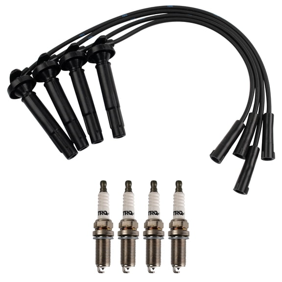 TRQ Ignition Kit Spark Plug & Wire Set For Subaru Legacy Impreza H4 2.5L TKA01243