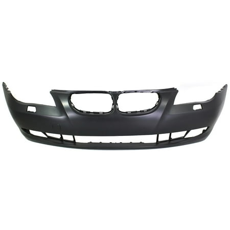 Fit For BMW 528i 2008-2010 Front Bumper Cover Primed with Fog Light Holes