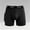 White, variant on Boxer Briefs for Men Pocket Sport Long Leg Underwear for Men Slim Print Undershorts