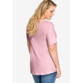 thumbnail image 2 of Ellos Women's V-Neck A-Line Tunic Tunic, 2 of 3