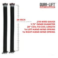 thumbnail image 5 of DURA-LIFT .218 x 1.75" x 28" Torsion Garage Springs (White, Left & Right Wound), 5 of 5