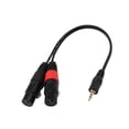 thumbnail image 3 of Divisor de Cable CUTICAT 3.5 a 2 XLR para Dispositivos Electrónicos, 3 of 7
