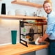 thumbnail image 3 of Escurridor de trastes Rack para Cocina Organizador Platos, Vasos y Utensilios Fabricado con Acero Inoxidable, Organizador de Espacios en la Cocina (Escurridor 2 Niveles 85 cm), 3 of 7