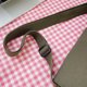 thumbnail image 4 of Bolso bandolera para mujer Bolso de mensajero grande de lona japonesa (colgante de oso blanco), 4 of 6