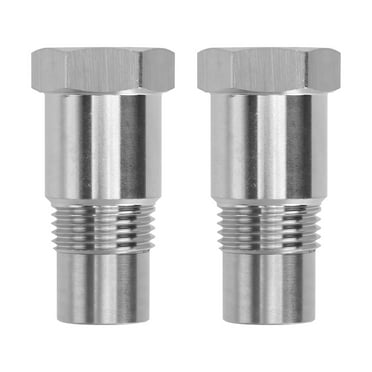 2pcs Car Oxygen Sensor Accessories Stainless Steel Oxygen Sensor Replacements