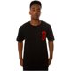 thumbnail image 1 of Black Scale The B Logo Camiseta gráfica para hombre, negra, pequeña, 1 of 1