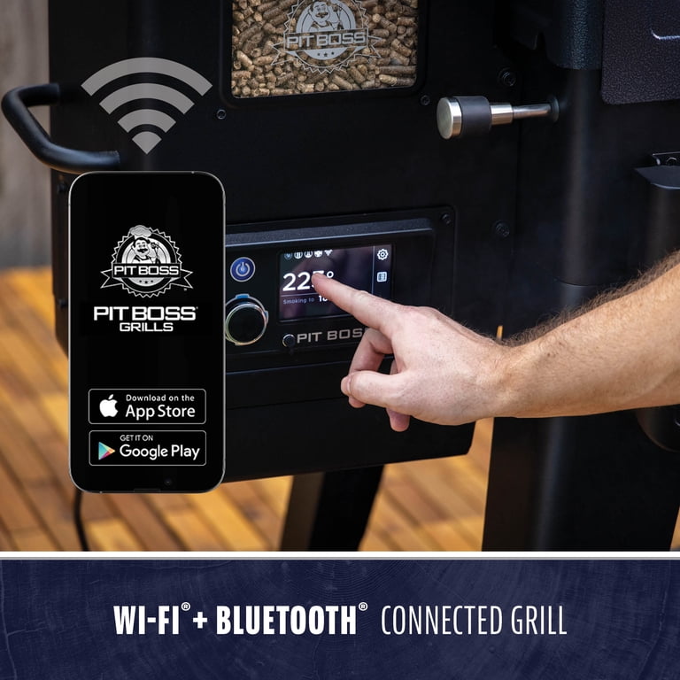Pit Boss Navigator 1600 Wood Pellet Grill with Wi-Fi Bluetooth