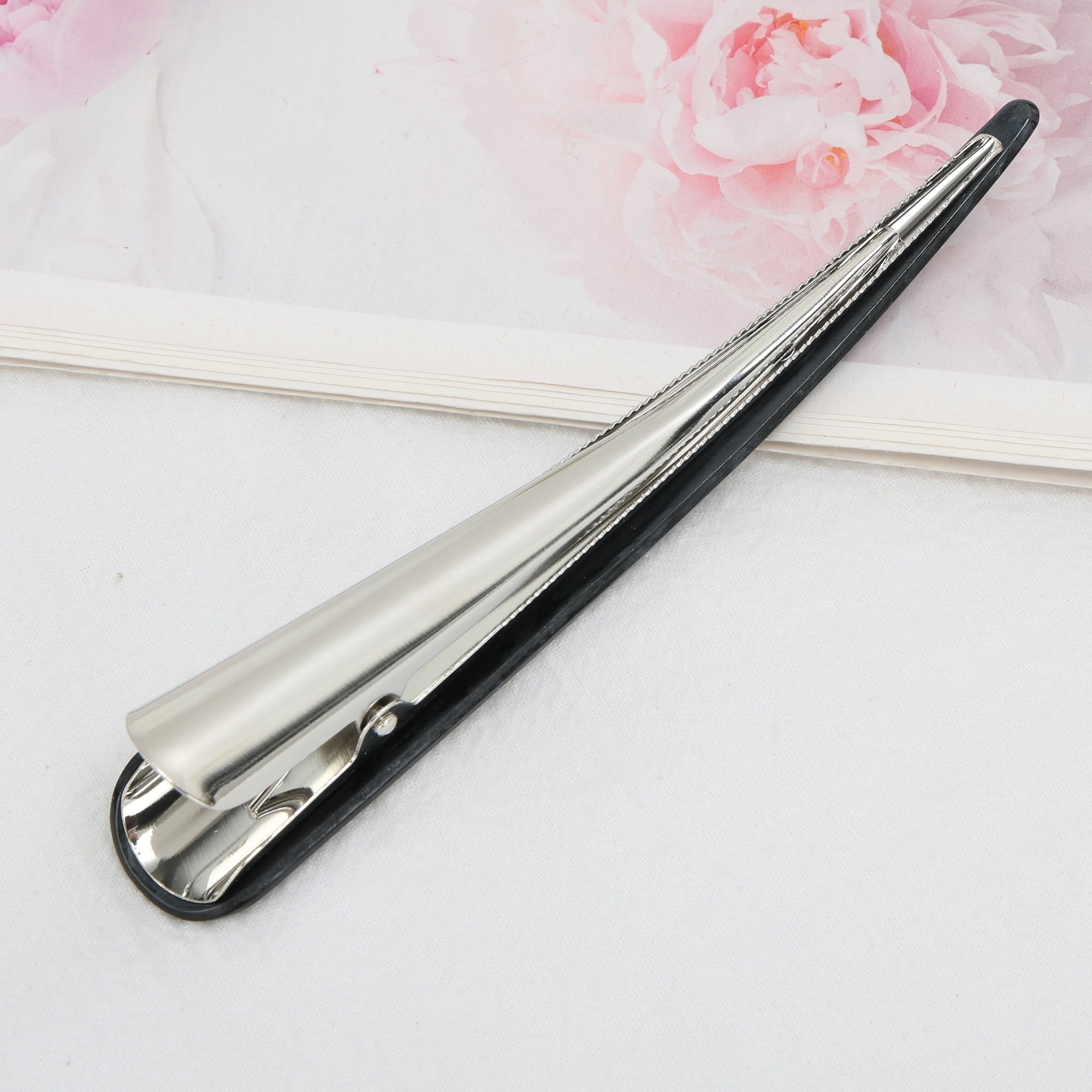Unique Bargains Stylish Hairdos Everyday Use Fashion Acetic Acid Hair Clip Black