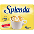 thumbnail image 1 of Splenda, Original Sucralose Sugar Substitute, 50 packets, 1 of 5