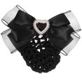 thumbnail image 1 of Filet à Cheveux pour Femmes, Pince à Cheveux avec Nœud Papillon, Filet en Maille pour Service Ballet, 1 of 9