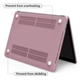 thumbnail image 4 of IBENZER 2025 2024 M2 MacBook Pro 13 Inch Case A2338 A2289 A2251 A2159 A1989 A1706 A1708 (2025-2016), Hard Shell Case & Sleeve Bag & Keyboard Cover & Type-C for Mac Pro 13, Rose Gold,T13-MPK+3, 4 of 8