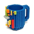 thumbnail image 1 of Taza creativa de 12 oz Taza Lego Building Block Ladrillo Taza de café Juguete, 11 Feliz Sencillez, 1 of 5