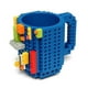 thumbnail image 1 of Taza creativa de 12 oz Taza Lego Building Block Ladrillo Taza de café Juguete, 11 Feliz Sencillez, 1 of 5