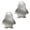 Silver1, variant on Silver Stainless Steel Reusable Ice Pack Set, Durable Cold Packs for Lunch Boxes Hiking Camping Picnics, One Size