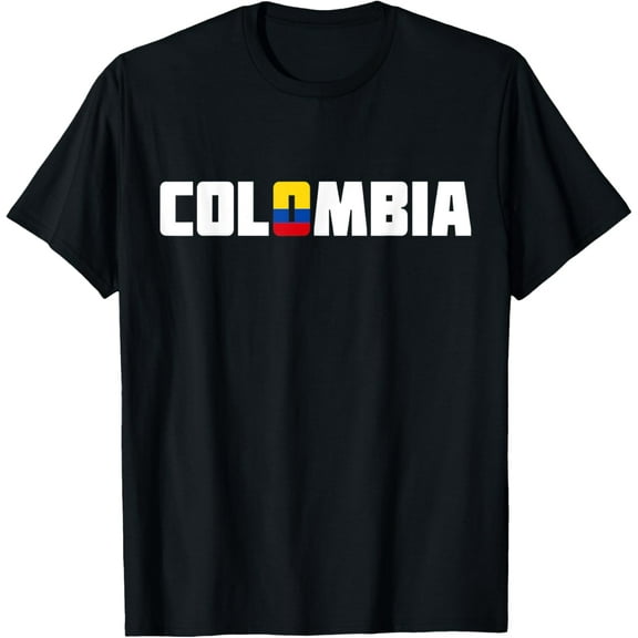 100% pure cotton for both men and womenColombia | South America Souvenir Travel Colombian Flag T-Shirt