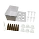 thumbnail image 4 of Sistema de cultivo hidropónico, kit de cultivo hidropónico, sistema de jardín, planta Blanco, 4 of 9