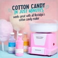 thumbnail image 2 of Nostalgia Flossing Sugar Kit, 16 oz Cotton Candy Sugar in Orange, Grape, and Pink Bubble Gum, 3-Pack, 2 of 7