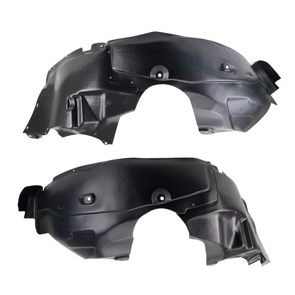 TRQ Inner Fender Liner Set Fits Select 2011-2014 Dodge Avenger CH1248159 CH1249159