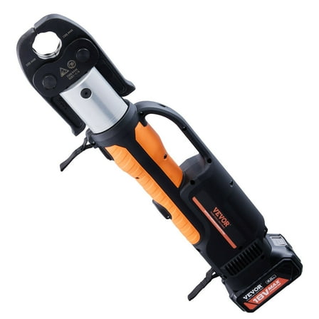 18V Pro Press Tool Kit w/6 Jaws, 2x4AH Batteries & Fast Charger, for 1/2"-2" Copper Pipes – Electric Crimping Press Tool