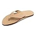thumbnail image 3 of Rainbow Mens Single Layer Premier Leather with Arch Support Sandals - Sierra Brown - Medium, 3 of 4