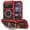Red, variant on TECH CIRCLE For iPhone 17 Pro Max Full Body Heavy Duty Metal+TPU Case with 360° Ring Kickstand, Built-in Gorilla Glass Lens Camera Protection&Screen Protector Anti-Scratch, Dust/Dirt Proof,Red
