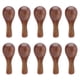 thumbnail image 4 of Cucharadita De Miel De Madera, Schima Superba Pequeñas Cucharas De Madera Compactas No Tóxicas Para Café Para Té, 4 of 7