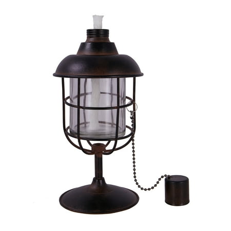 3 in 1 Metal and Glass Torch Black