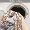 thumbnail image 6 of Floral Dog Crate Cover, Vintage Flowers on a Plain Background, Easy to Use Pet Kennel Cover Small Dogs Puppies Kittens, 7 Sizes, Pale Blue Multicolor, by Ambesonne, 6 of 6